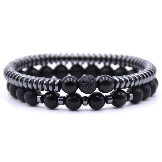 Cradle Of Goth Healing Dark Energy Bracelets (2 Piece Set) 10 Cradle Of Goth Healing Dark Energy Bracelets (2 Piece Set)