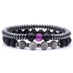 Cradle Of Goth Healing Dark Energy Bracelets (2 Piece Set) 15 Cradle Of Goth Healing Dark Energy Bracelets (2 Piece Set)