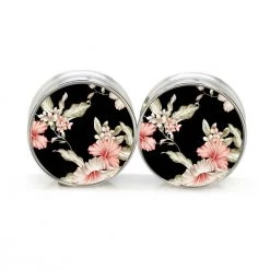 Cradle Of Goth Flowers Of Eternity Plugs EARRINGS