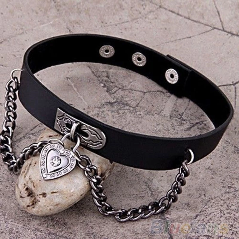 Cradle Of Goth Heart On Strings Choker 1 Cradle Of Goth Heart On Strings Choker