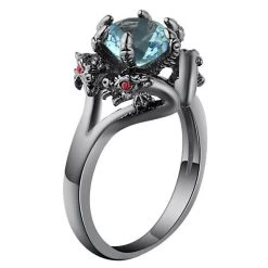 Cradle Of Goth Dragons In Love Ring 15 Cradle Of Goth Dragons In Love Ring