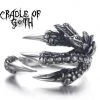 Cradle Of Goth RINGS Dragon King Ring