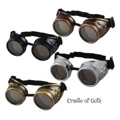 Cradle Of Goth Steampunk Goggles SUNGLASSES