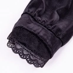 Cradle Of Goth DRESSES Halter Velvet Dress 16 Cradle Of Goth DRESSES Halter Velvet Dress