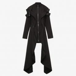 Cradle Of Goth COATS & JACKETS The Worshiper's Hooded Overcoat