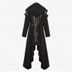 Cradle Of Goth COATS & JACKETS The Worshiper's Hooded Overcoat