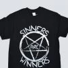 Cradle Of Goth Sinners Are Winners T-shirt SHIRTS