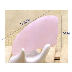 Cradle Of Goth Make Up Rose Quartz Face Roller (Handmade) 7 Cradle Of Goth Make Up Rose Quartz Face Roller (Handmade)