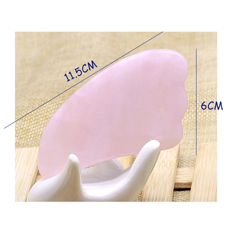 Cradle Of Goth Make Up Rose Quartz Face Roller (Handmade) 3 Cradle Of Goth Make Up Rose Quartz Face Roller (Handmade)