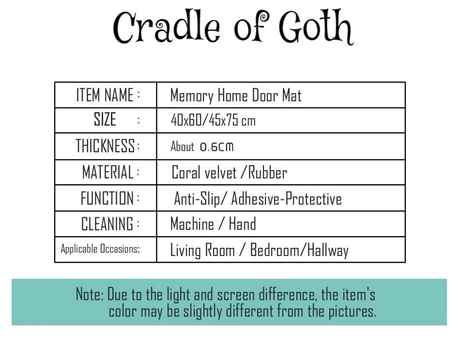 Cradle Of Goth Ouija Bathroom Mat 2 Cradle Of Goth Ouija Bathroom Mat