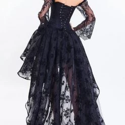 Cradle Of Goth DRESSES Goddess Of Lace Dress (plus Sizes Available)