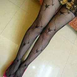 Cradle Of Goth Cracks Tights TIGHTS & LEGGINGS