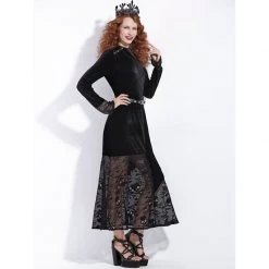 Cradle Of Goth Crow Queen Dress DRESSES 8 Cradle Of Goth Crow Queen Dress DRESSES