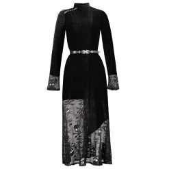 Cradle Of Goth Crow Queen Dress DRESSES