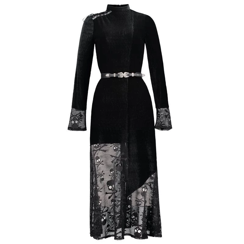 Cradle Of Goth Crow Queen Dress DRESSES 2 Cradle Of Goth Crow Queen Dress DRESSES