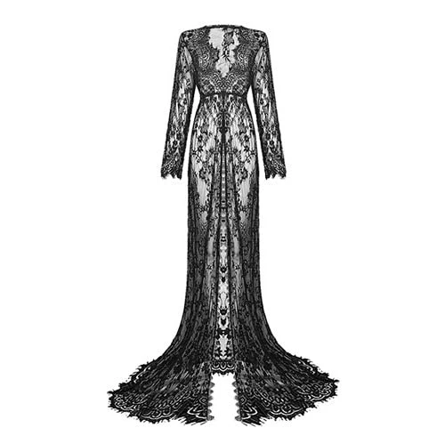 Cradle Of Goth DRESSES Morticia See-Through Dress 6 Cradle Of Goth DRESSES Morticia See-Through Dress
