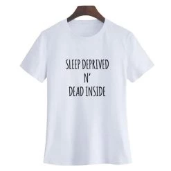 Cradle Of Goth Sleep Deprived N Dead Inside T-shirt SHIRTS