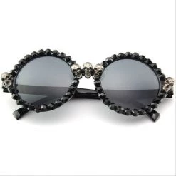 Cradle Of Goth Skull Rhinestone Sunglasses 12 Cradle Of Goth Skull Rhinestone Sunglasses