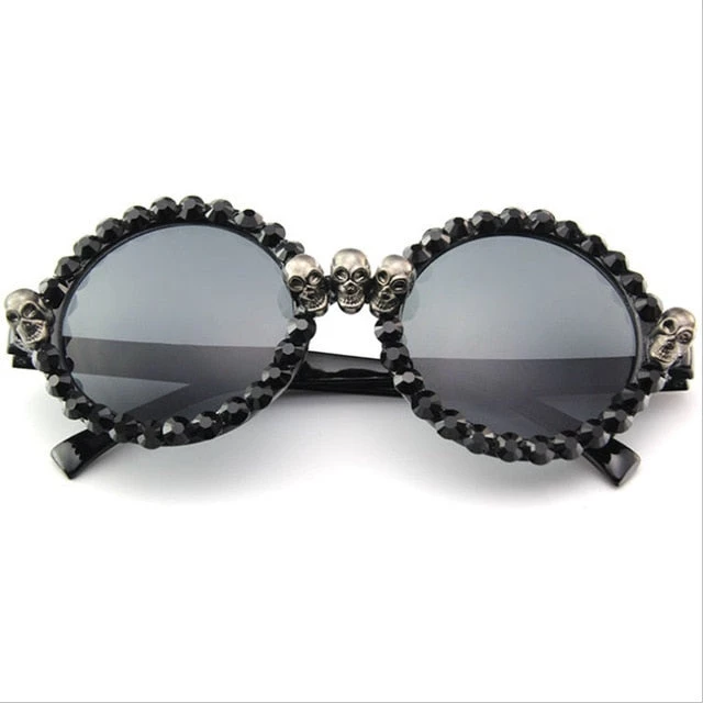 Cradle Of Goth Skull Rhinestone Sunglasses 6 Cradle Of Goth Skull Rhinestone Sunglasses