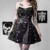 Cradle Of Goth Moon And Stars Dress