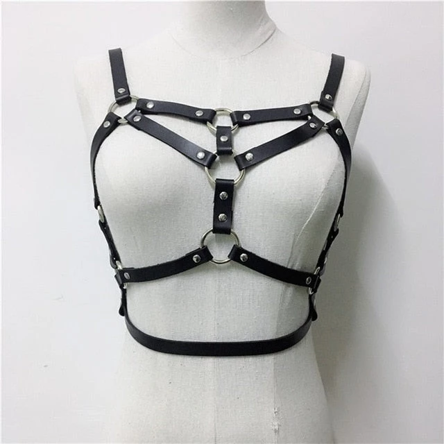 Cradle Of Goth CAGE BRAS & HARNESSES Festival Goth Harnesses (Different Variants) 17 Cradle Of Goth CAGE BRAS & HARNESSES Festival Goth Harnesses (Different Variants)