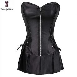 Cradle Of Goth Corset And Mini Skirt Combo (Plus Sizes Available) LINGERIE 9 Cradle Of Goth Corset And Mini Skirt Combo (Plus Sizes Available) LINGERIE