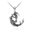 Cradle Of Goth Moon Goddess Necklace NECKLACES