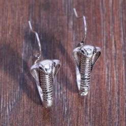 Cradle Of Goth Cobra Earrings
