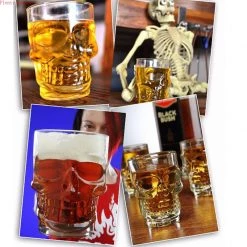 Cradle Of Goth DRINKWARE Skull Beer Mug