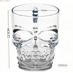 Cradle Of Goth DRINKWARE Skull Beer Mug