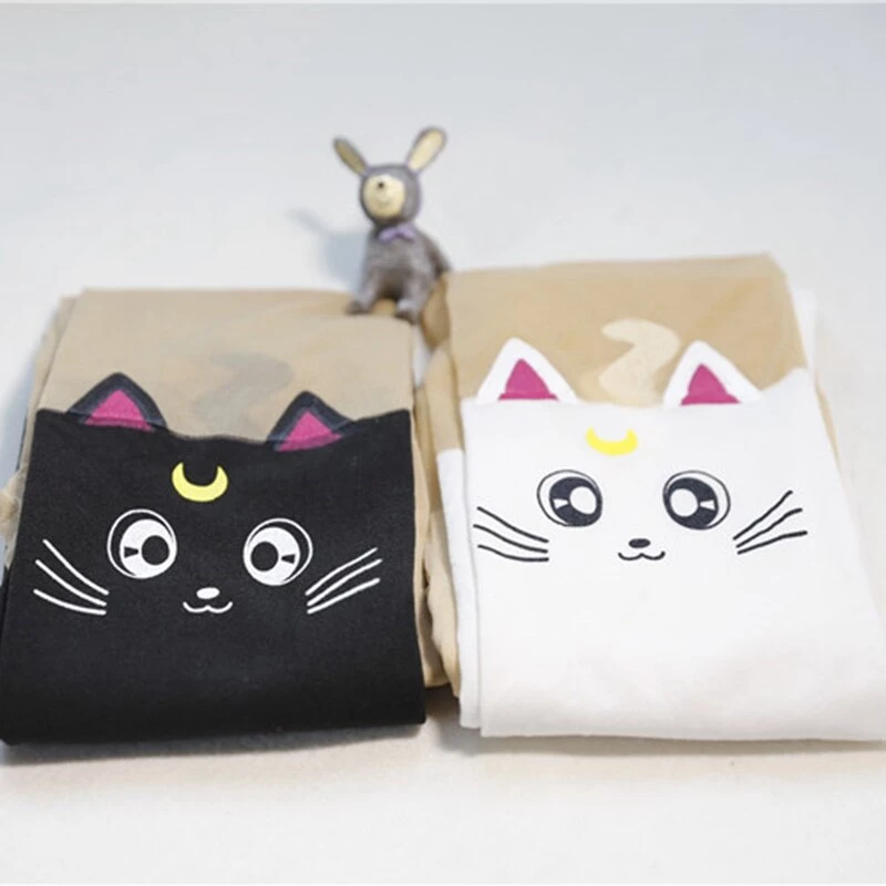 Cradle Of Goth TIGHTS & LEGGINGS Curious Kitties Tights 3 Cradle Of Goth TIGHTS & LEGGINGS Curious Kitties Tights