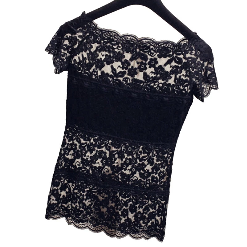 Cradle Of Goth Lace Blouse SHIRTS 2 Cradle Of Goth Lace Blouse SHIRTS