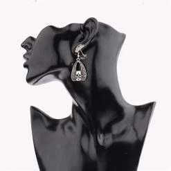 Cradle Of Goth Angel Skulls Earrings
