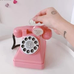 Cradle Of Goth Retro Telephone Piggy Bank (Loli Style) MISCELLANEOUS 12 Cradle Of Goth Retro Telephone Piggy Bank (Loli Style) MISCELLANEOUS