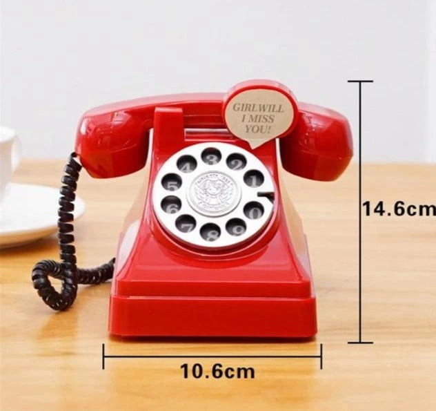 Cradle Of Goth Retro Telephone Piggy Bank (Loli Style) MISCELLANEOUS 6 Cradle Of Goth Retro Telephone Piggy Bank (Loli Style) MISCELLANEOUS